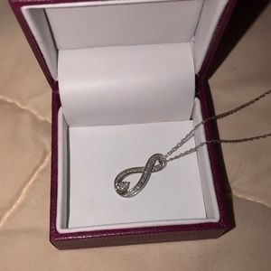Diamond Infinity Pendant